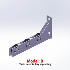 Belt squats pulley attachment