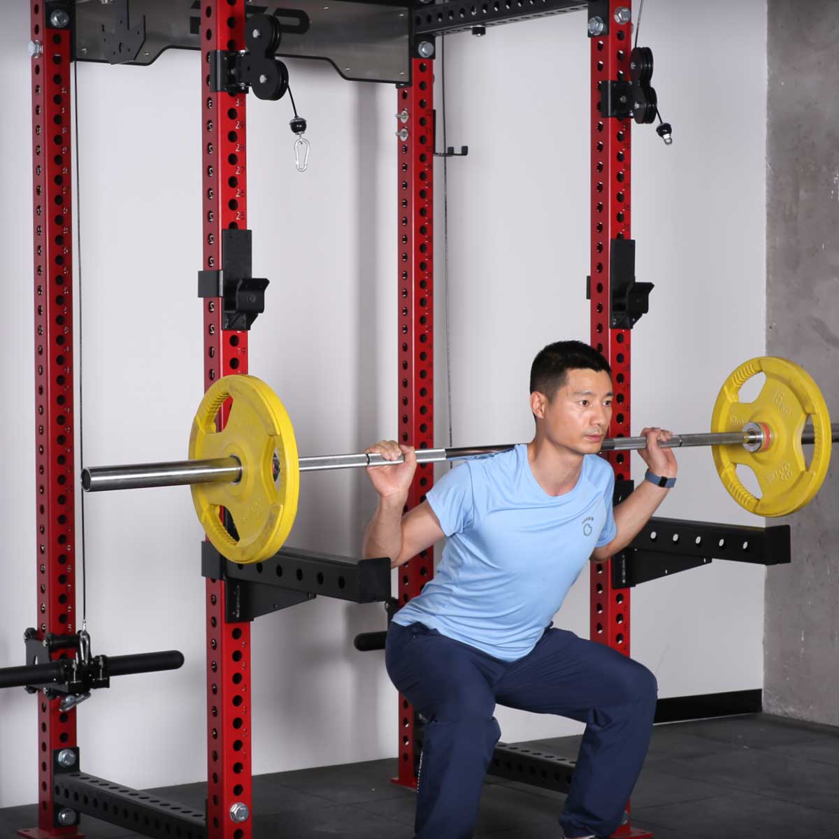 Bench Press Squat Rack Safety Arms Bench Press Safety Arms Squat