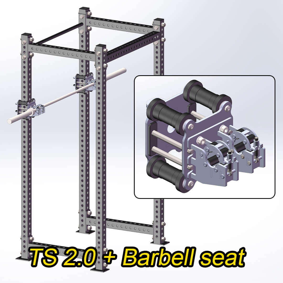 TS 2.0 Versatile Power Rack Trolley System