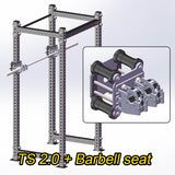TS 2.0 Versatile Power Rack Trolley System