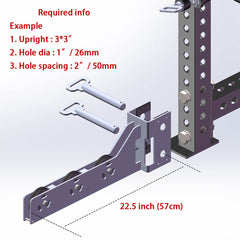 Belt squats pulley attachment