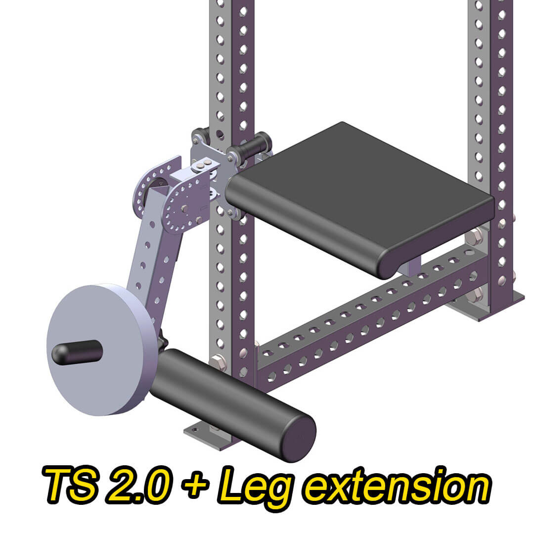 TS 2.0 Versatile Power Rack Trolley System