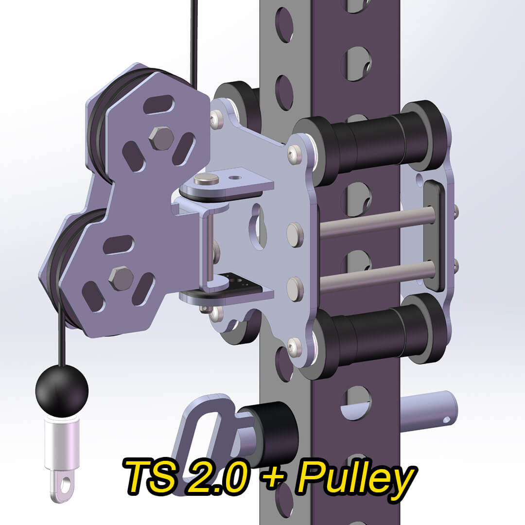 TS 2.0 Versatile Power Rack Trolley System