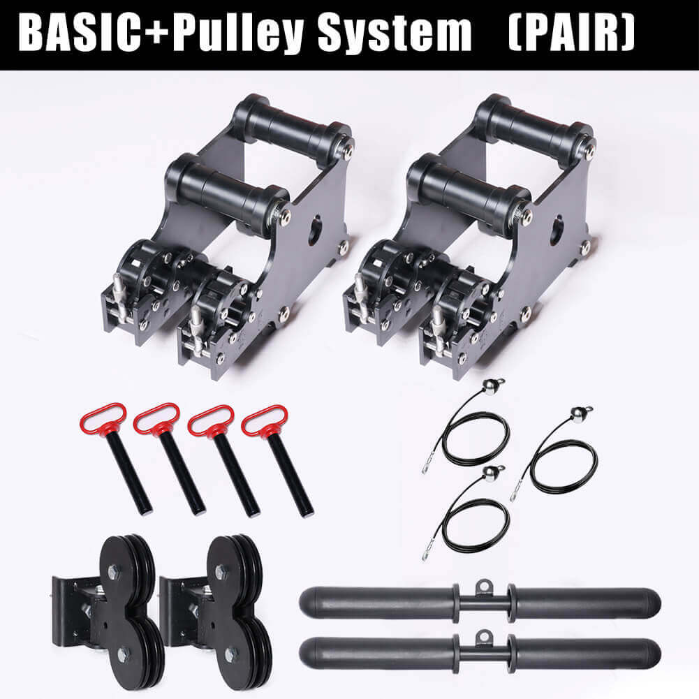 Power Rack Pully Adaptor SYL Fitness Power Rack Trolley Cable Pulley System