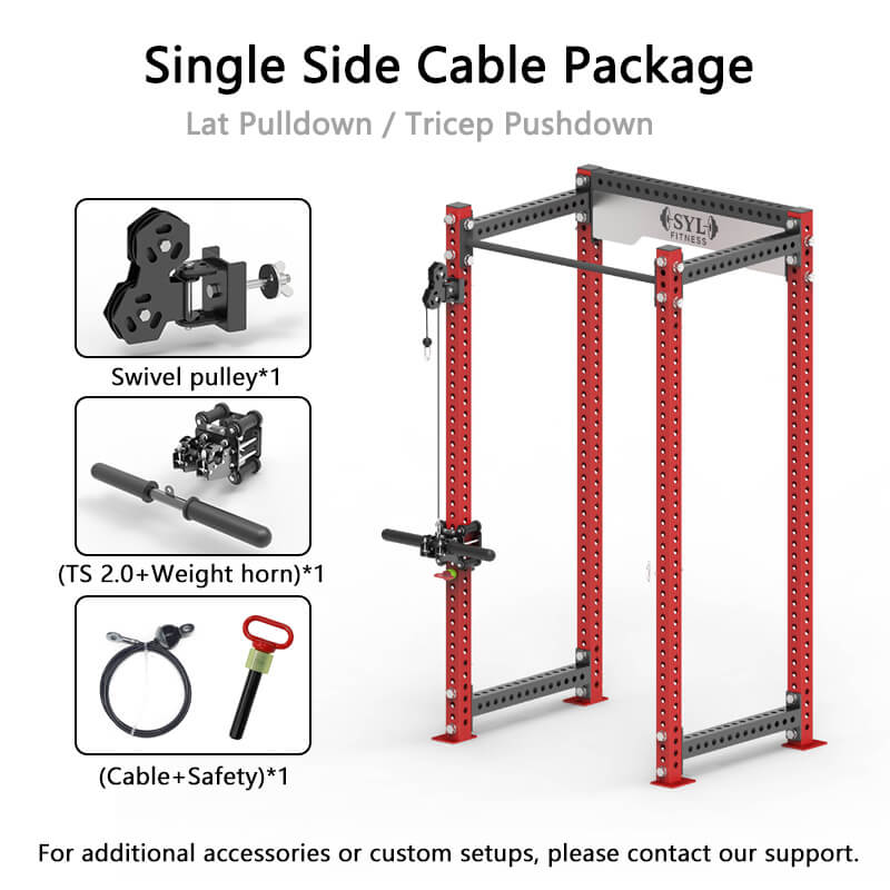 TS 2.0 Trolley Pulley System – DIY Smith Machine & Power Rack Attachment